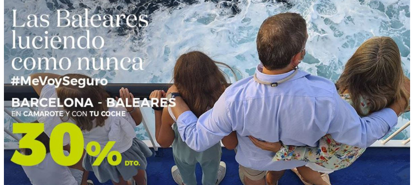 Imagen de Camarote cuádruple desde Barcelona con un 30%